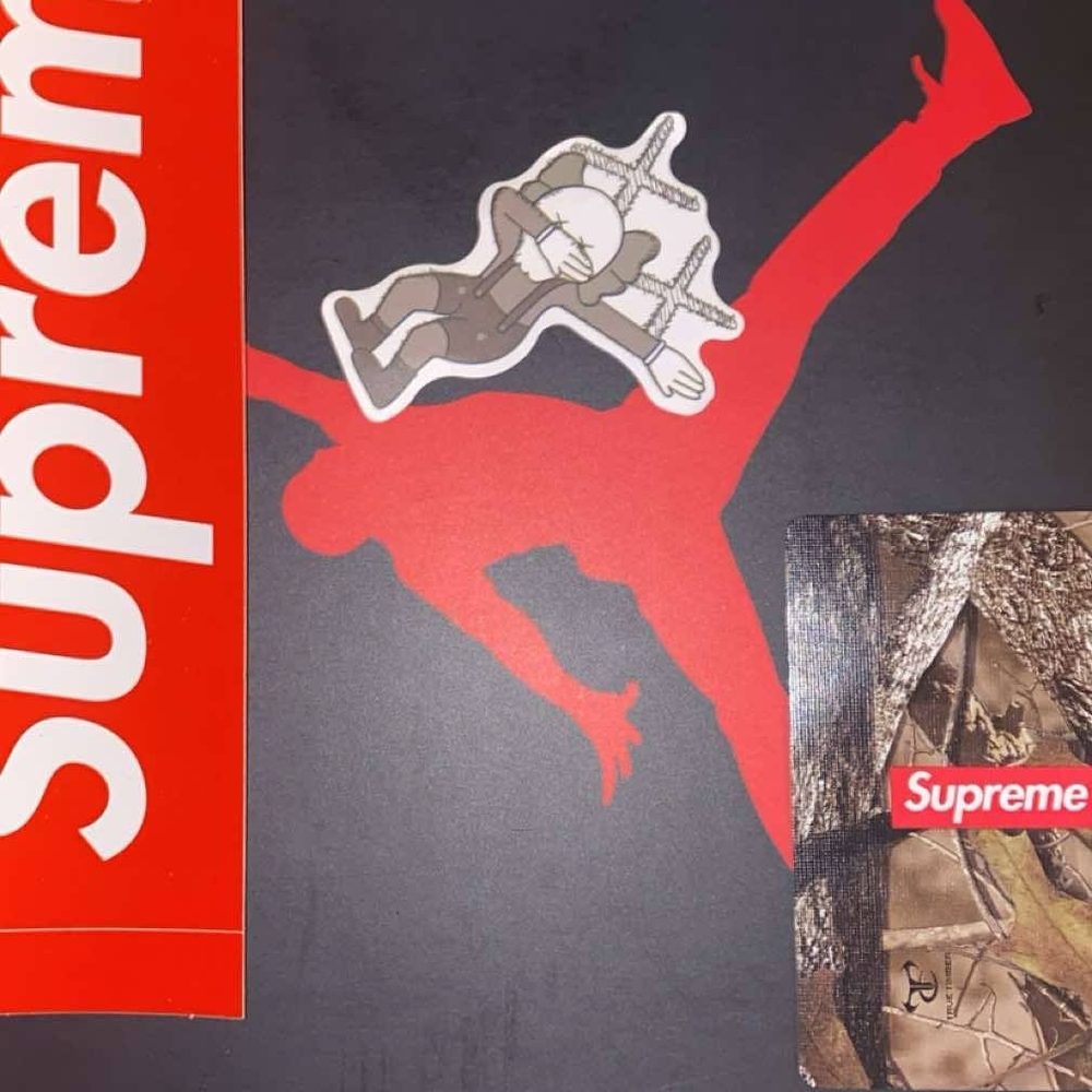Supreme Red Sticker Set - Picture 3 of 4